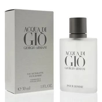 Armani Acqua Di Gio , Eau De Toilette Spray 3.4 Fl Oz (Packaging may vary)