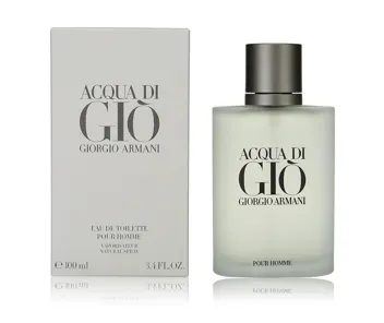 Armani Acqua Di Gio , Eau De Toilette Spray 3.4 Fl Oz (Packaging may vary)