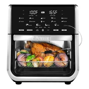 All-in-One 14qt Air Fryer Oven Rotisserie Dehydrator