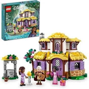 Disney Princess Asha's Cottage Building Set (509-Pieces)