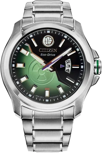 Eco-Drive Marvel Hulk Stainless Steel Watch