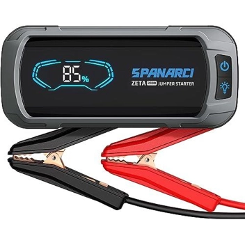 Spanarci ZETA2000 2000A 12V Jump Starter (Up to 8L Gas, 6.5L Diesel)