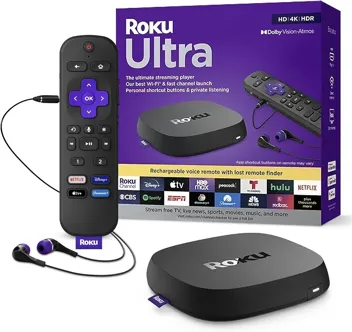 Ultra 4K/HDR/Dolby Vision/Atmos Streaming Device w/ Voice Remote Pro