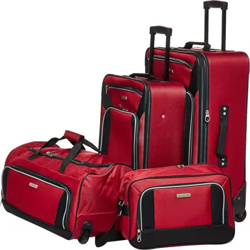 4-Piece American Tourister Fieldbrook XLT Softside Upright Luggage Set