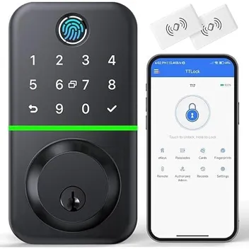 Kucacci Smart Waterproof Door Lock Deadbolt with Keypad