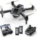 Holy Stone HS430 FPV 1080p Foldable Camera Drone w/ 3x Batteries