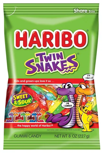 HARIBO Gummi Candy, Happy-Cola 8 oz. Bag w/ Prime