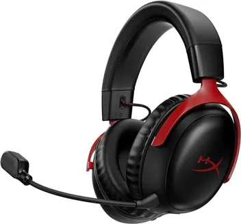 Cloud III Wireless Gaming Headset (Black/Red) - Amazon