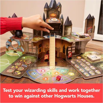 Wizarding World Harry Potter Hogwarts Magical Mayhem 3D Board Game