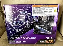 X870E NOVA WIFI AM5 AMD X870E SATA 6Gb/s ATX Motherboard