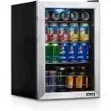 90-Can Stainless Steel Beverage Refrigerator