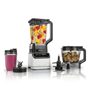 Grand 1200W 72oz Blender Kitchen System (Food Processor Bowl, 8oz Single-Serve Cup)