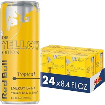 8.4oz Yellow Edition Tropical Energy Drink (24-Cans)