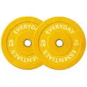 Olympic Bumper Plate Weight Plate with Steel Hub (25 lbs Pair)