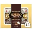 Collection Premium Gourmet Assorted Hazelnut Milk Chocolate (4.6oz, 12-Count)