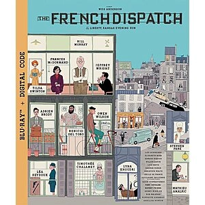 The French Dispatch (Blu-Ray + Digital)