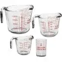 5oz Glass Measuring Cups Set (4-Piece)