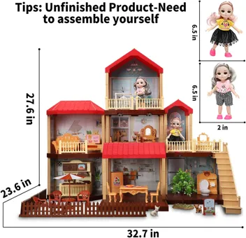 TEMI Doll House Toys