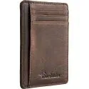 Travelambo Minimalist RFID Blocking Slim Leather Wallet