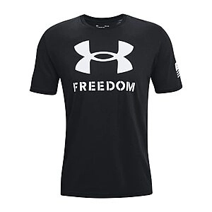 New Freedom Logo T-Shirt (S-3XL, Black)