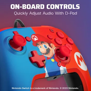 PDP REMATCH Wired Controller: Mario Kart Racers For Nintendo Switch is