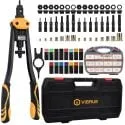 Vigrue 16" Rivet Nut Tool Kit (15pc Mandrels, 300pc Rivet Nuts)