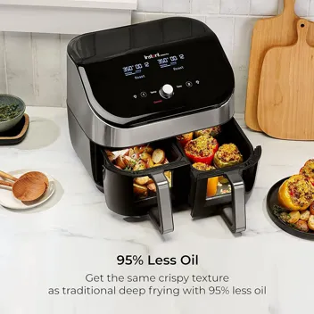 Instant Vortex Plus 6QT Air Fryer with Odor Erase Technology