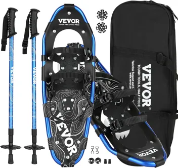 Vevor 25" Snowshoes with Trekking Poles