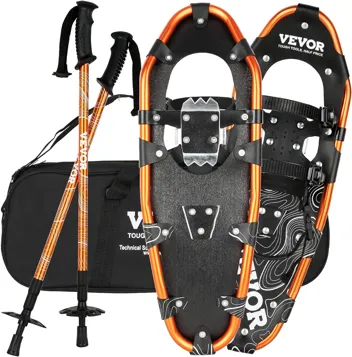 Vevor 25" Snowshoes with Trekking Poles