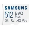 Evo Plus 512GB microSDXC Card & Adapter