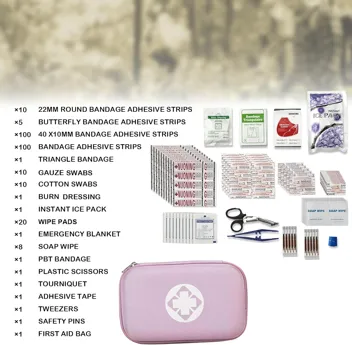 Yiderbo Emegency Travel Essentials First Aid Kit (275-Pieces)