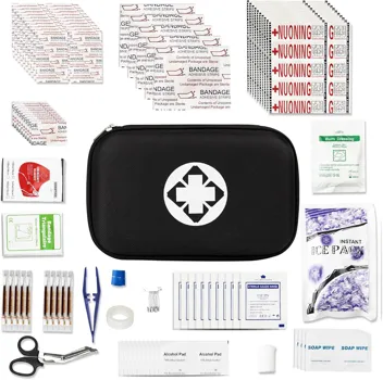 Yiderbo Emegency Travel Essentials First Aid Kit (275-Pieces)