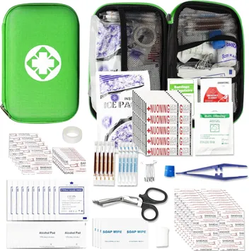 Yiderbo Emegency Travel Essentials First Aid Kit (275-Pieces)