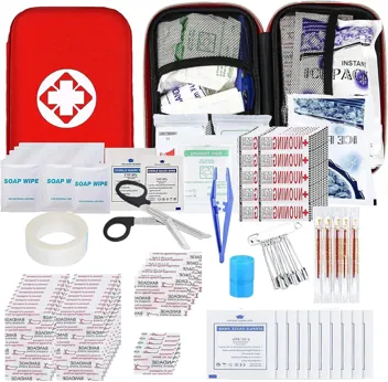 Yiderbo Emegency Travel Essentials First Aid Kit (275-Pieces)