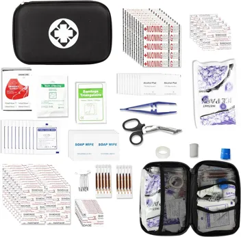 Yiderbo Emegency Travel Essentials First Aid Kit (275-Pieces)