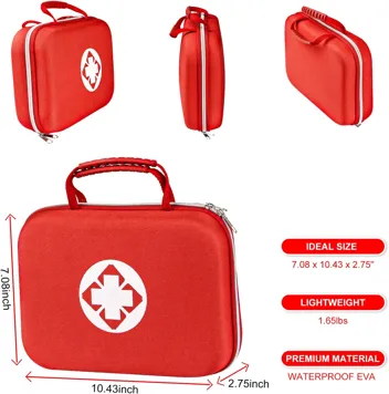 Yiderbo Emegency Travel Essentials First Aid Kit (275-Pieces)