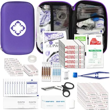 Yiderbo Emegency Travel Essentials First Aid Kit (275-Pieces)