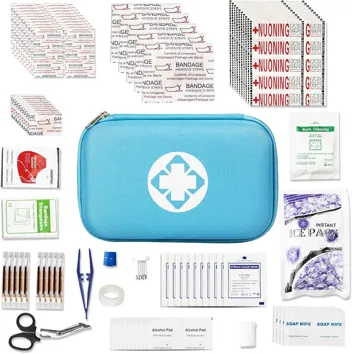 Yiderbo Emegency Travel Essentials First Aid Kit (275-Pieces)