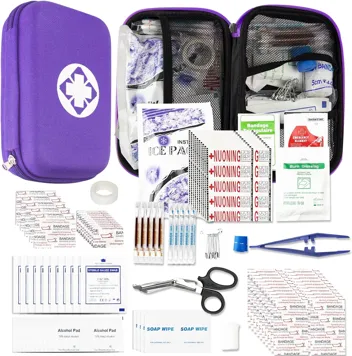 Yiderbo Emegency Travel Essentials First Aid Kit (275-Pieces)