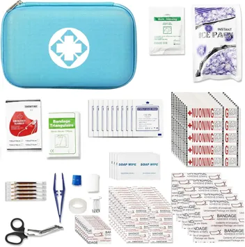 Yiderbo Emegency Travel Essentials First Aid Kit (275-Pieces)