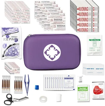 Yiderbo Emegency Travel Essentials First Aid Kit (275-Pieces)