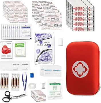 Yiderbo Emegency Travel Essentials First Aid Kit (275-Pieces)