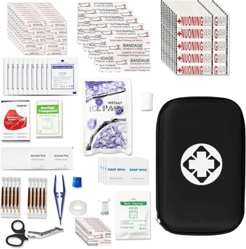 Yiderbo Emegency Travel Essentials First Aid Kit (275-Pieces)