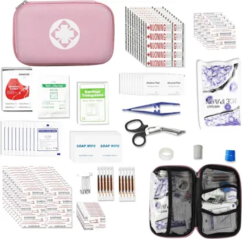 Yiderbo Emegency Travel Essentials First Aid Kit (275-Pieces)