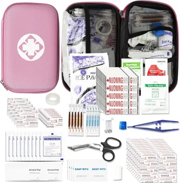 Yiderbo Emegency Travel Essentials First Aid Kit (275-Pieces)