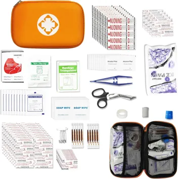 Yiderbo Emegency Travel Essentials First Aid Kit (275-Pieces)