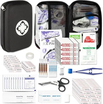 Yiderbo Emegency Travel Essentials First Aid Kit (275-Pieces)