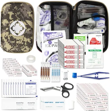 Yiderbo Emegency Travel Essentials First Aid Kit (275-Pieces)