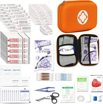 Yiderbo Emegency Travel Essentials First Aid Kit (275-Pieces)