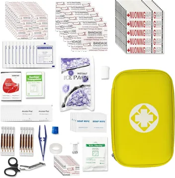 Yiderbo Emegency Travel Essentials First Aid Kit (275-Pieces)